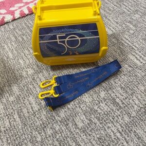 Disney Yellow Skyliner 50th Anniversary Popcorn Bucket